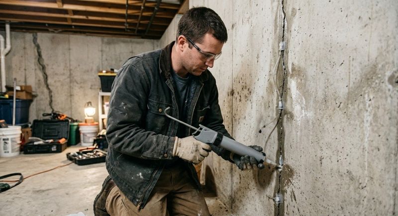 Basement Crack Repair in Fernandina Beach, FL