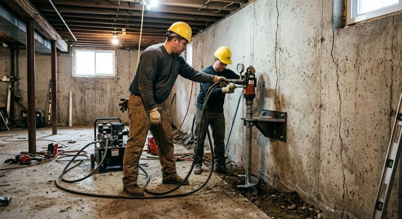 Basement Stabilization in Fernandina Beach, FL