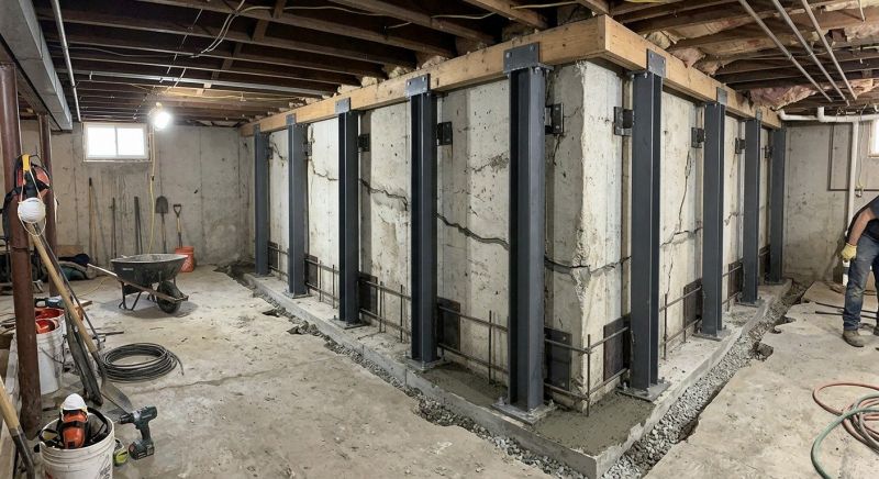 Basement Stabilization in Fernandina Beach, FL