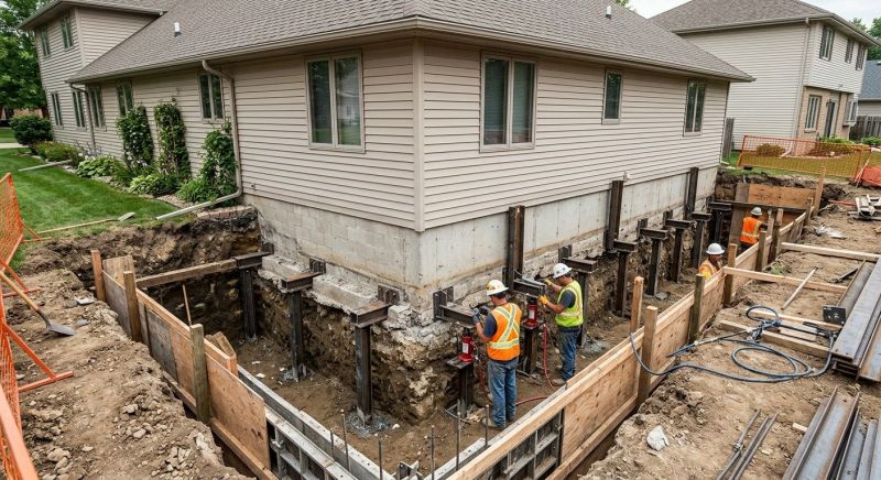 Basement Underpinning in Fernandina Beach, FL