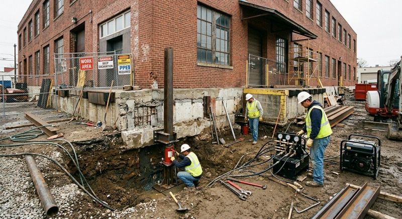 Building Foundation Repair in Atlantic Beach, FL