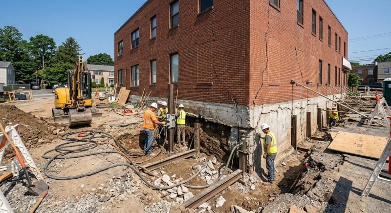 Building Foundation Repair in Atlantic Beach, FL