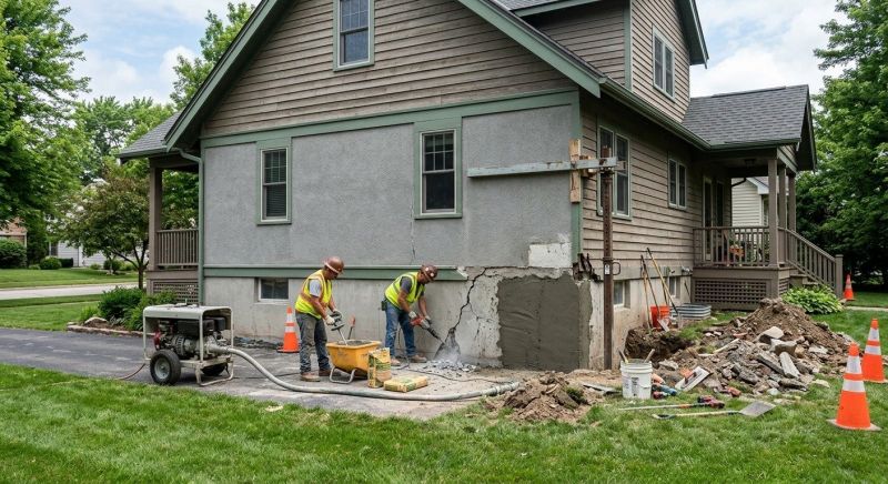 Building Foundation Repair in Kingsland, GA