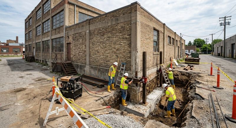 Commercial Foundation Repair in Fernandina Beach, FL