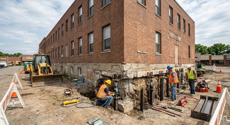 Commercial Foundation Repair in Fernandina Beach, FL