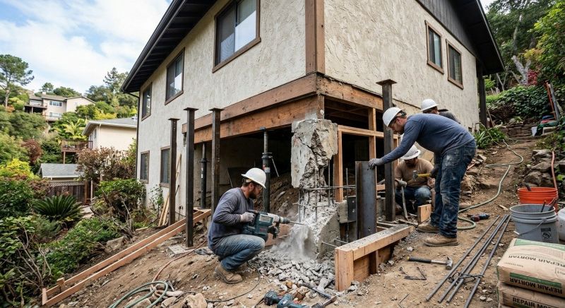 Concrete Foundation Repair in Saint Marys, GA