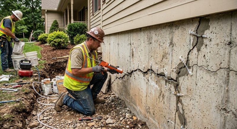 Cracked Foundation Repair in Atlantic Beach, FL