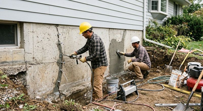 Cracked Foundation Repair in Callahan, FL