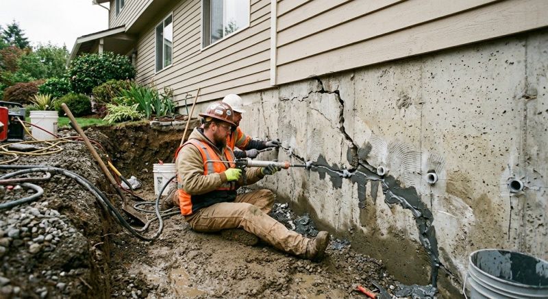Cracked Foundation Repair in Kingsland, GA