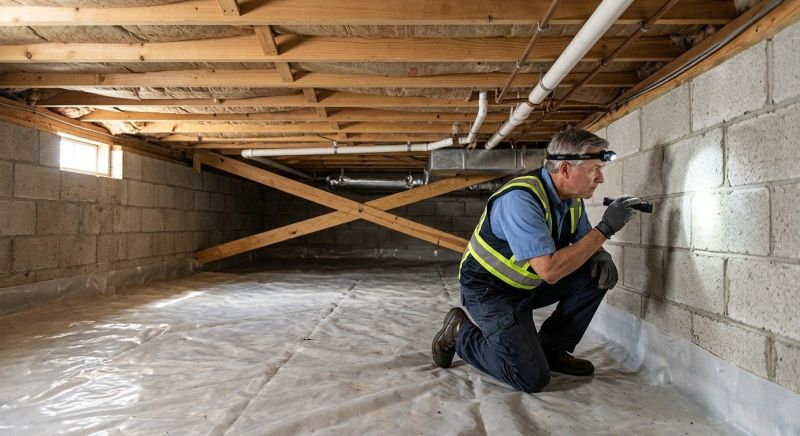 Crawl Space Leveling in Fernandina Beach, FL