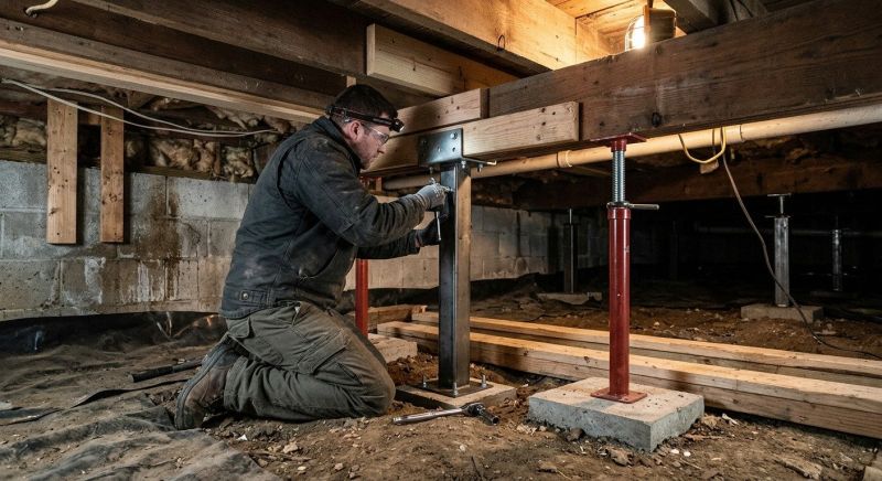 Crawlspace Structural Repair in Fernandina Beach, FL