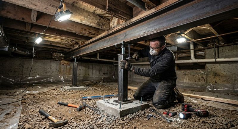 Crawlspace Structural Repair in Fernandina Beach, FL