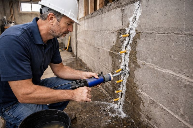 Foundation Crack Sealing in Fernandina Beach, FL