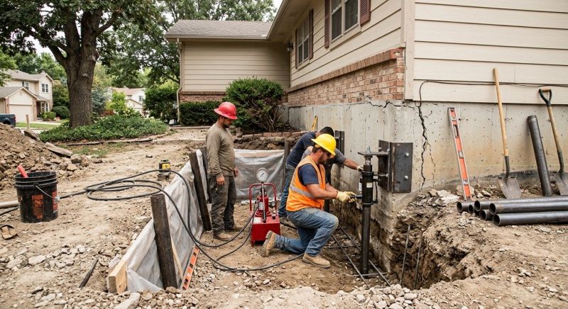 Foundation Damage Repair in Kingsland, GA