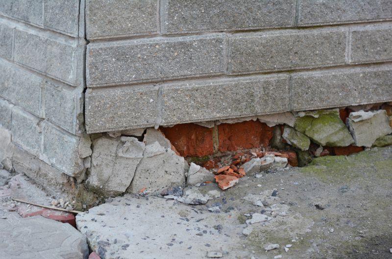 Foundation Damage Repair in Kingsland, GA