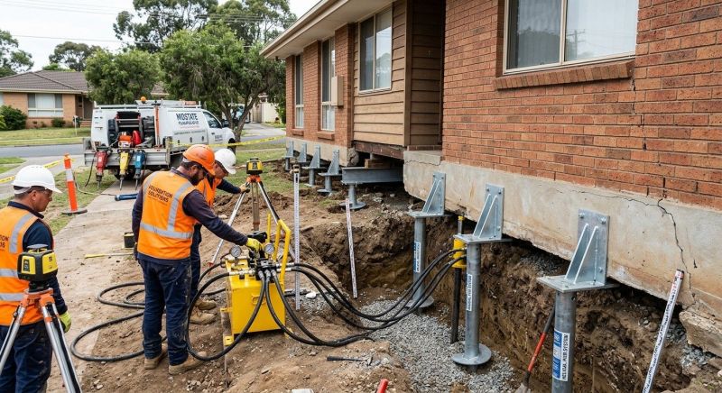 Foundation Jacking in Camden County, GA