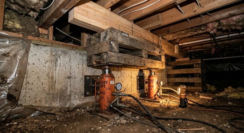 Foundation Jacking in Camden County, GA