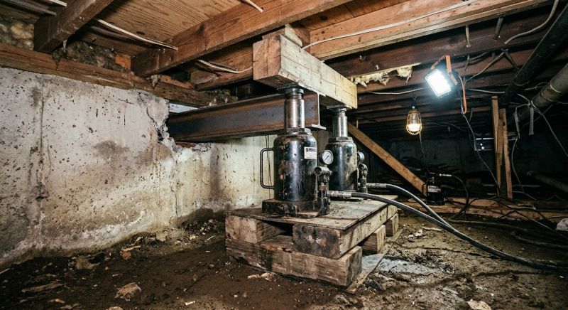Foundation Jacking in Camden County, GA