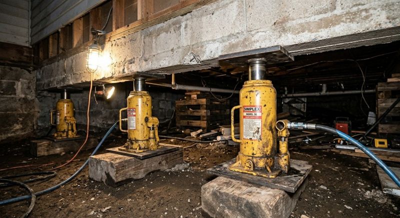 Foundation Jacking in Kingsland, GA