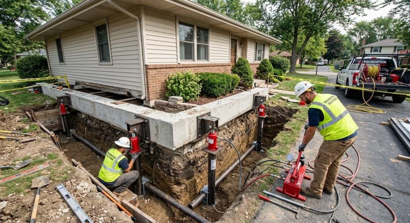 Foundation Jacking in Kingsland, GA