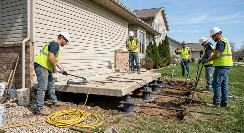 Foundation Lifting in Camden County, GA