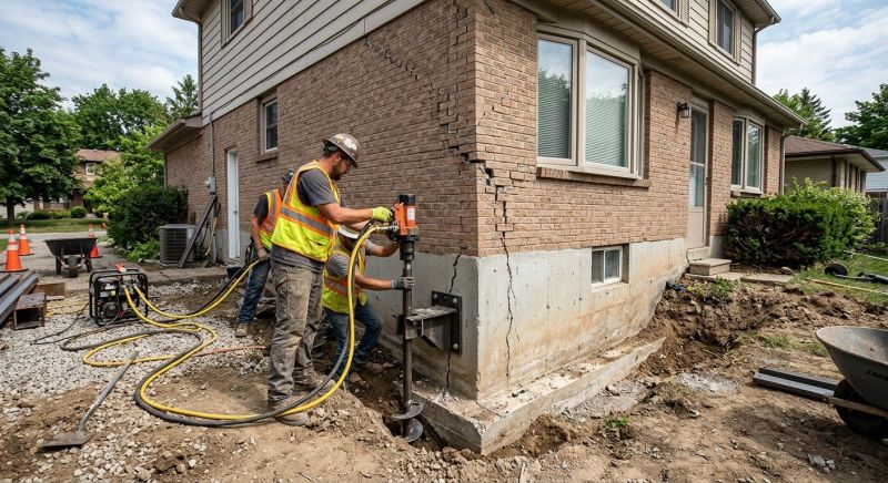 Foundation Lifting in Kingsland, GA
