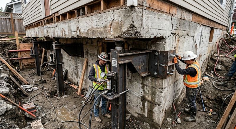 Foundation Lifting in Kingsland, GA
