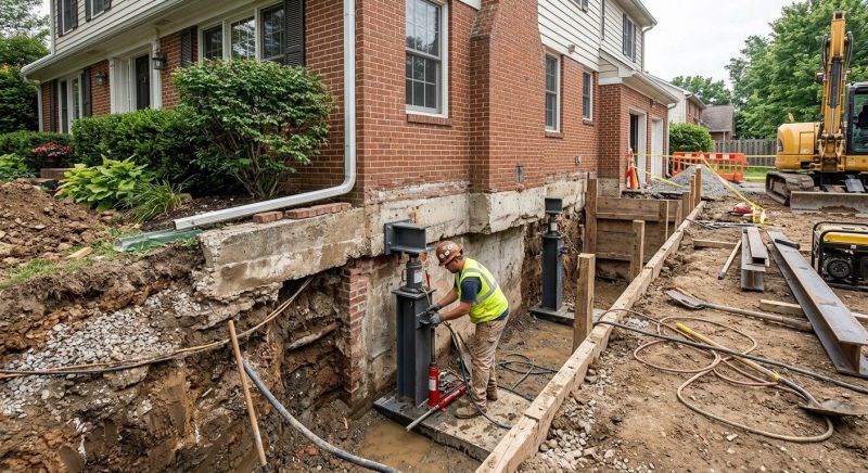 Foundation Raising in Woodbine, GA