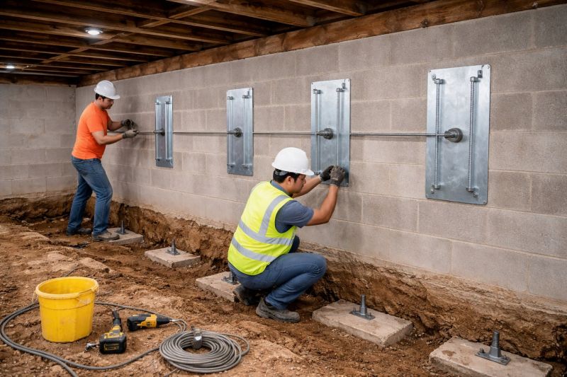 Foundation Stabilizing in Woodbine, GA