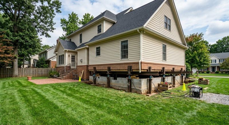 Settling Foundation Service in Woodbine, GA