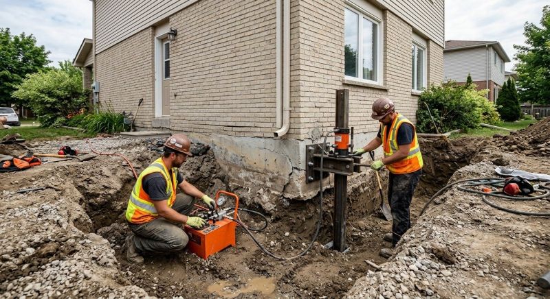 Sinking Foundation Lifting in Fernandina Beach, FL