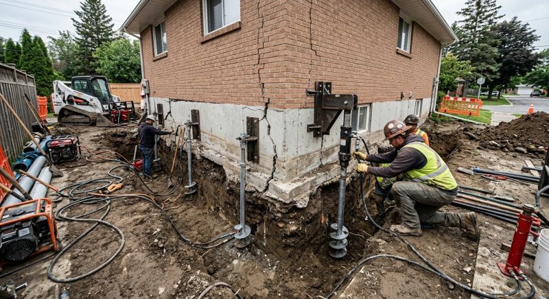 Sinking Foundation Repair in Atlantic Beach, FL
