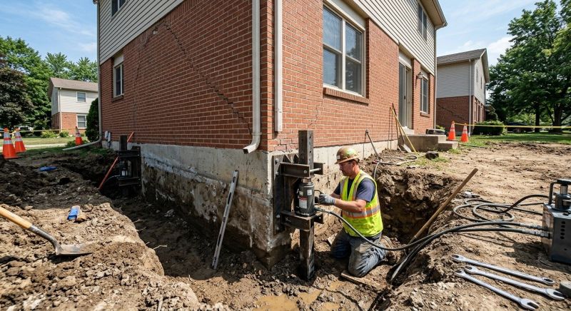 Sinking Foundation Repair in Fernandina Beach, FL