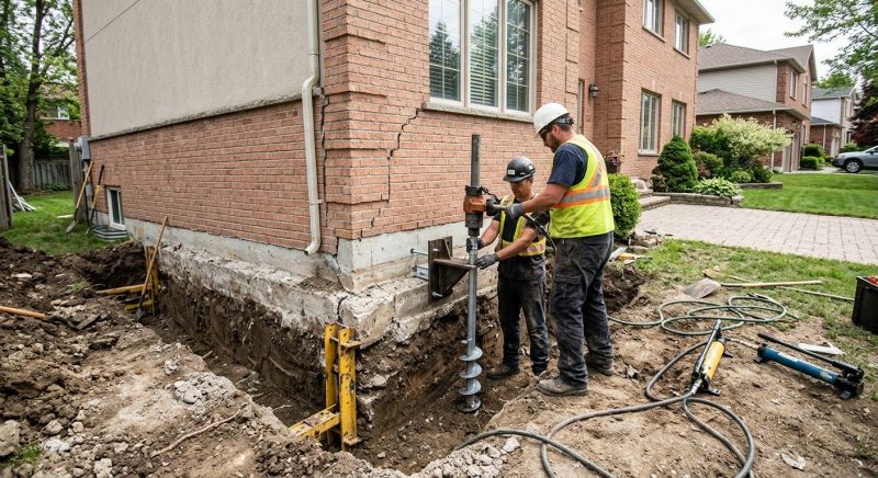 Sinking Foundation Repair in Neptune Beach, FL
