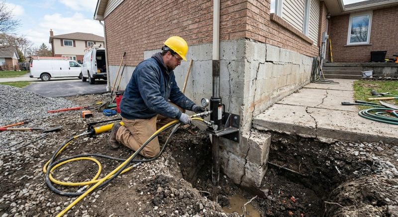 Sinking Foundation Repair in Yulee, FL